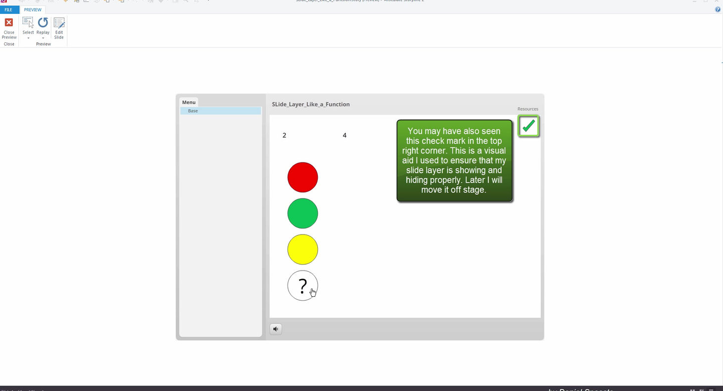 Slide Layers Like Functions
